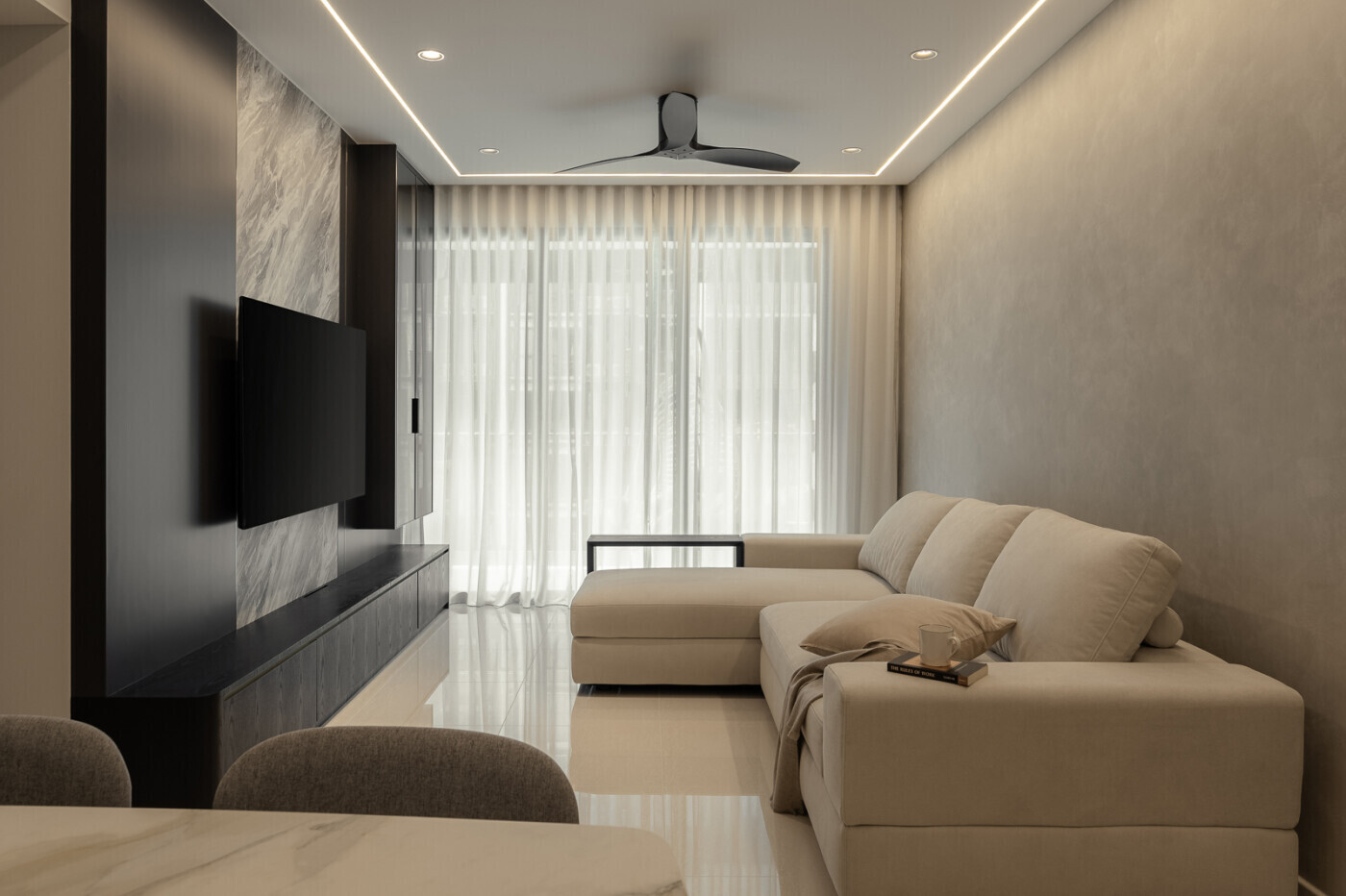 D'Initial Concept - Modern / Contemporary - Living Area - New Condo - $105,000