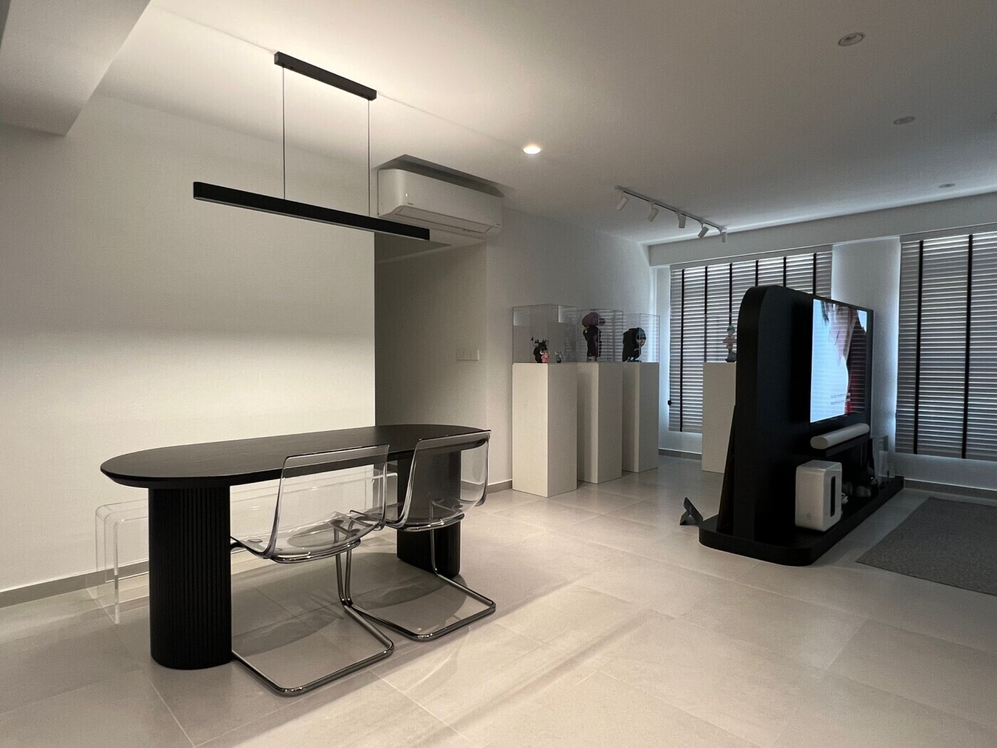 Wild Design - Black & White - Living hall - New HDB - $50,000