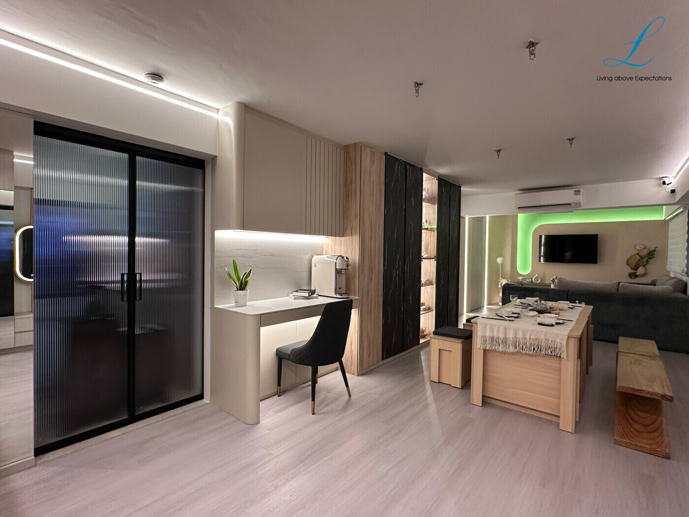 Explore Living - Modern / Contemporary - living room - Resale HDB - $120,000