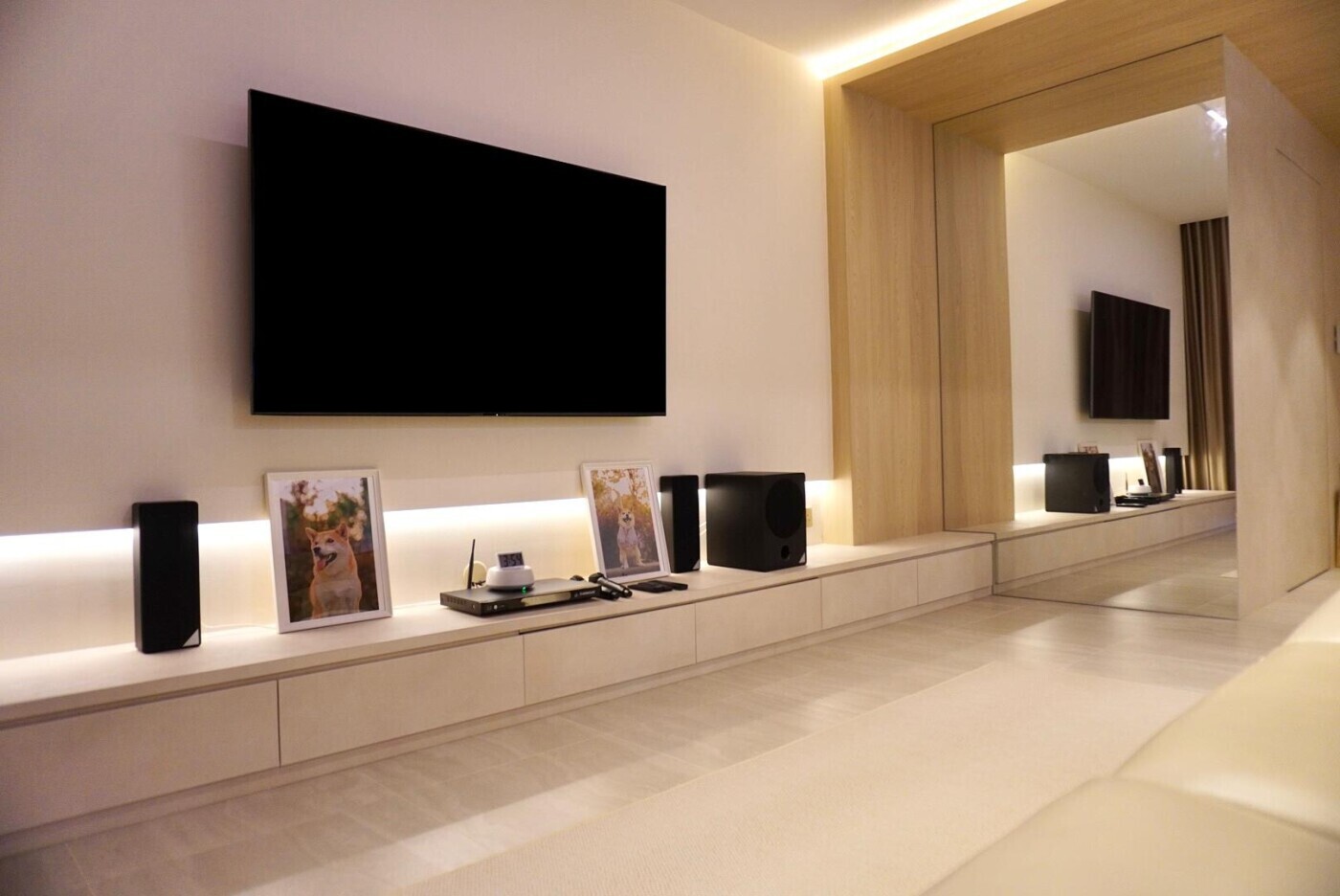 QB Concept - Minimalistic / Scandinavian - Living Room - Resale HDB - $60,000