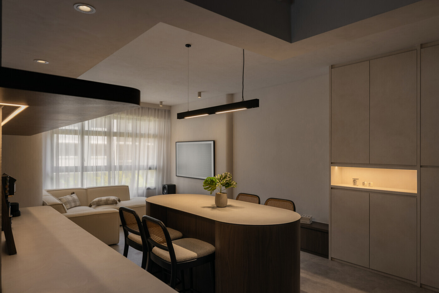 2 Bears Design - Minimalistic / Scandinavian - Living Room - New HDB - $54,000