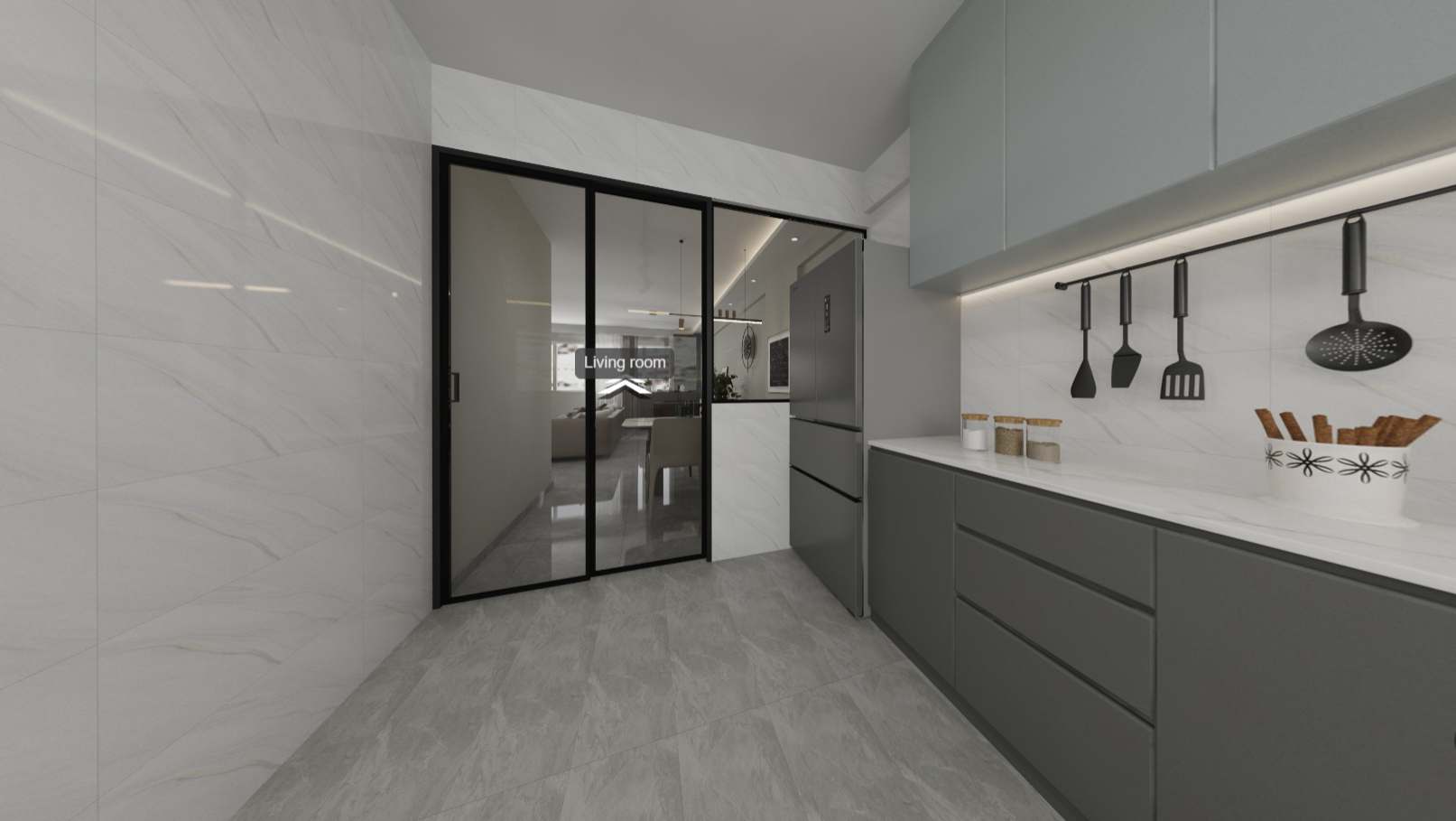 Home Hut Interior - Modern / Contemporary - Kitchen - Resale HDB - $52,000