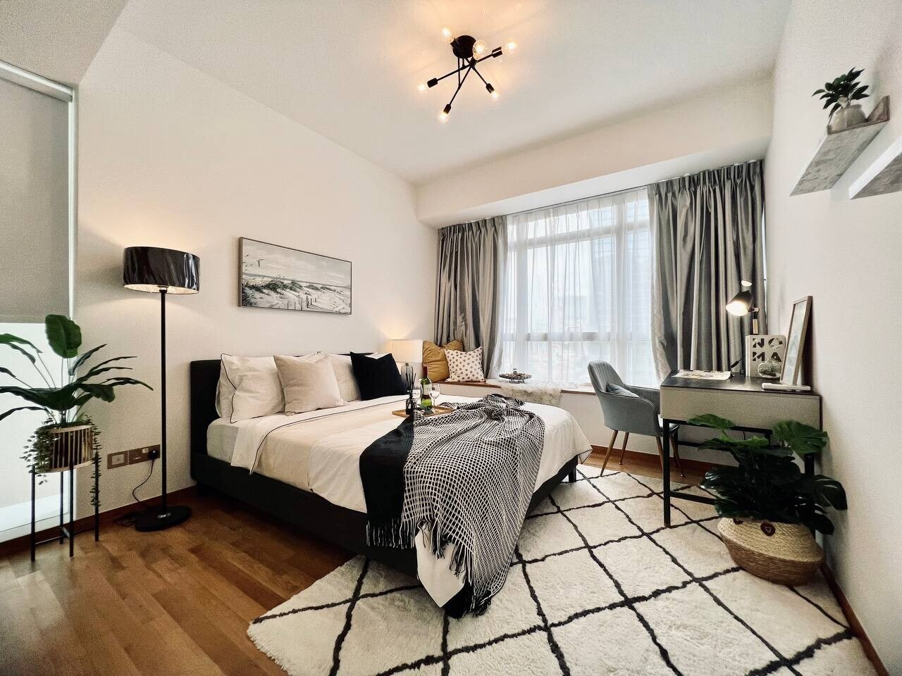 Philo Trio Interior Design - Modern / Contemporary - Master Bedroom - Resale Condo - $60,000