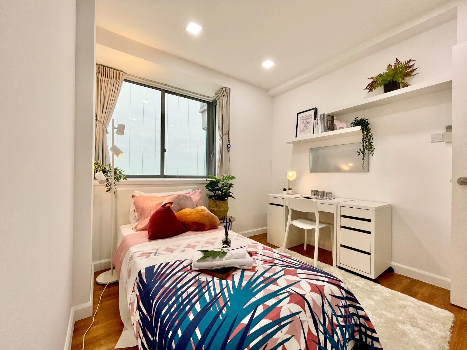 Doubble Interior  - Minimalistic / Scandinavian - Bedroom 2 - Resale Condo - $60,000