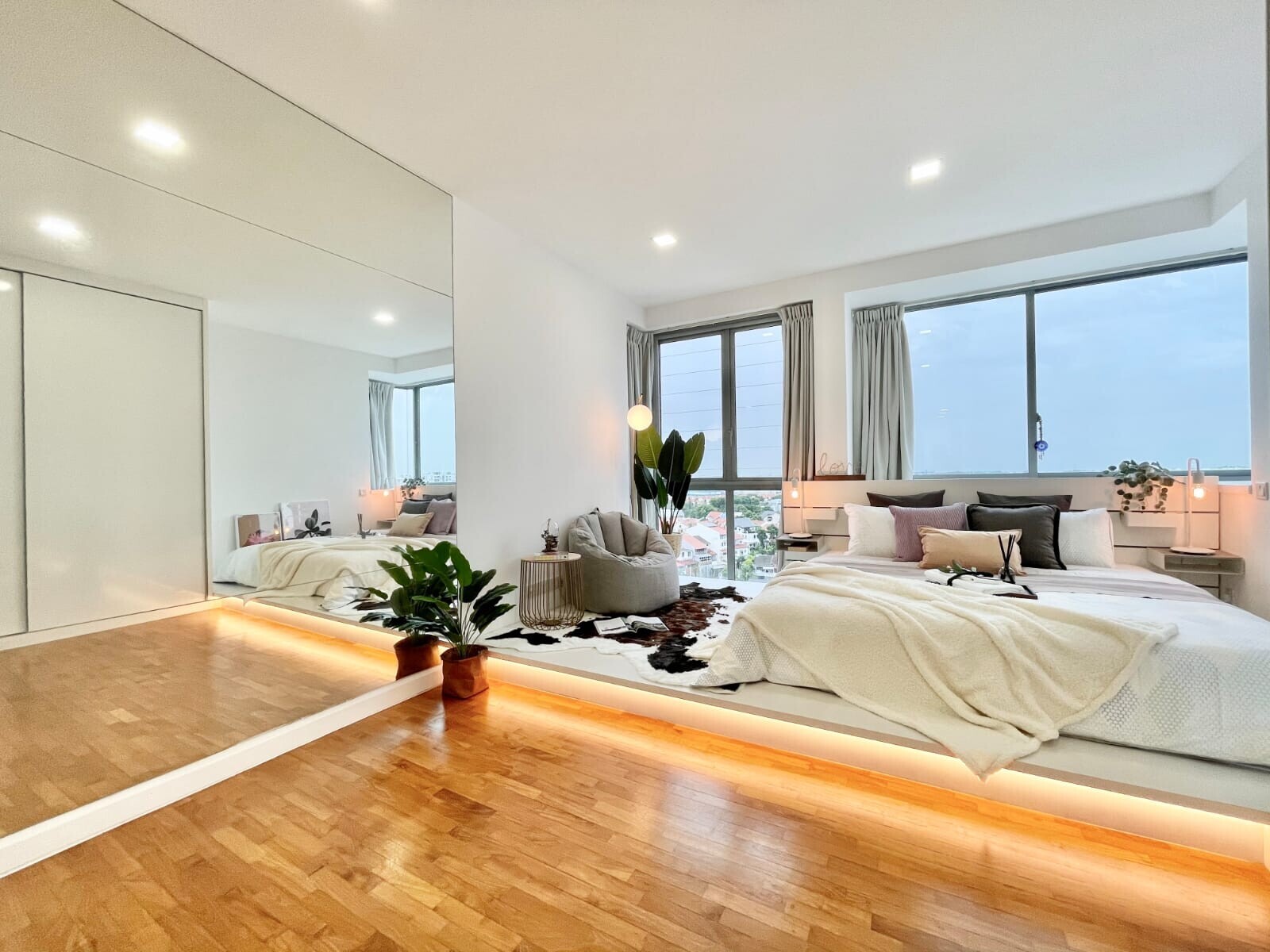 De Style Interior - Minimalistic / Scandinavian - Master Bedroom - Resale Condo - $60,000