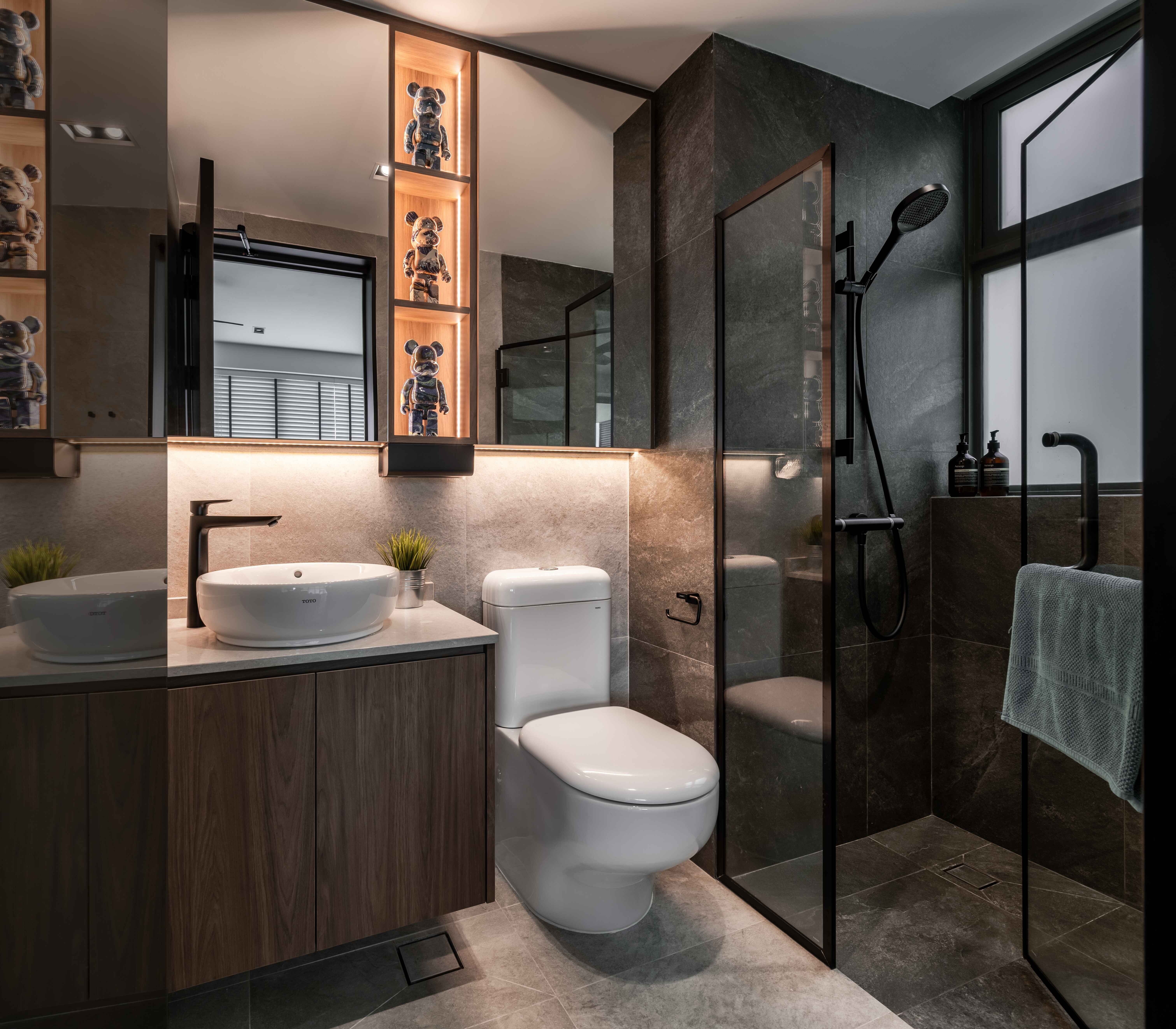 Redefine Interior Design - Modern / Contemporary - Common Bathroom - Resale Condo - $86,000