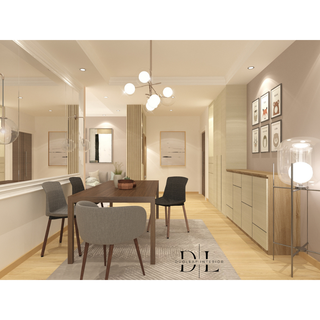 AT Identity Pte Ltd - Minimalistic / Scandinavian - Aquarius By The Park , Dining - Resale Condo - $30,000