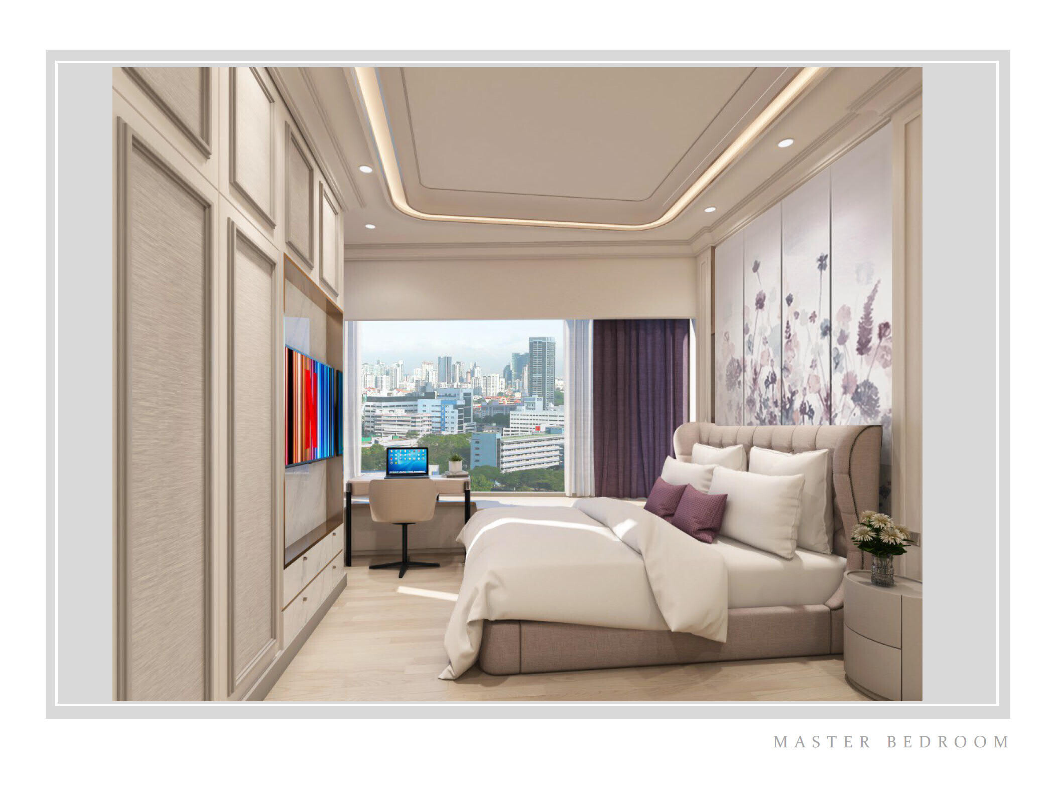 I Pro Build & Design - Luxury / Glamorous - Master Bedroom - Existing Condo - $90,000