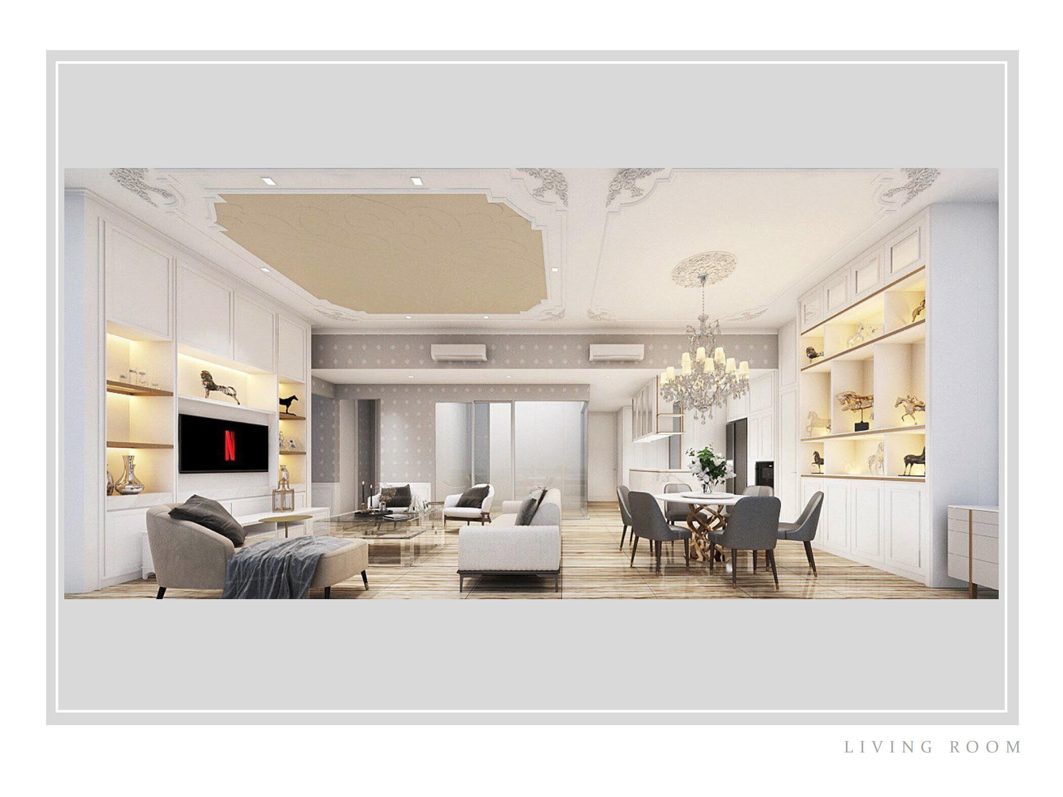 The Three Masons - Luxury / Glamorous - Kitchen - Existing Condo - $90,000