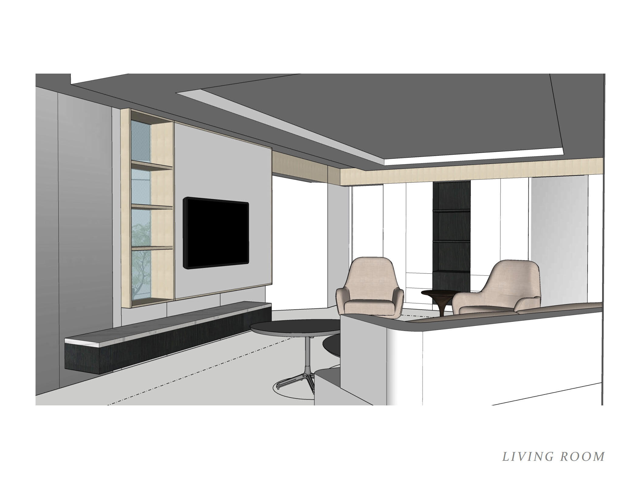 Defour Home Studios - Modern / Contemporary - Living Room - Resale HDB - $210,000