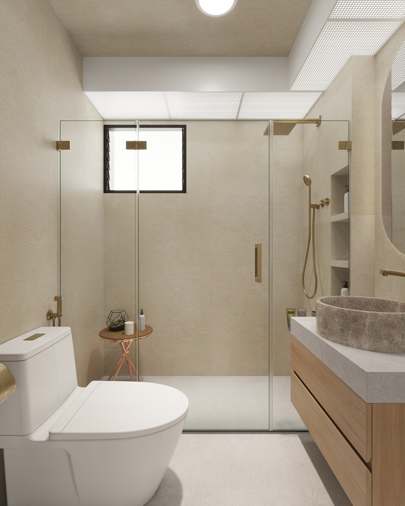 Commute Design Studio - Balinese / Bohemian - Toilet - Resale HDB - $50,000