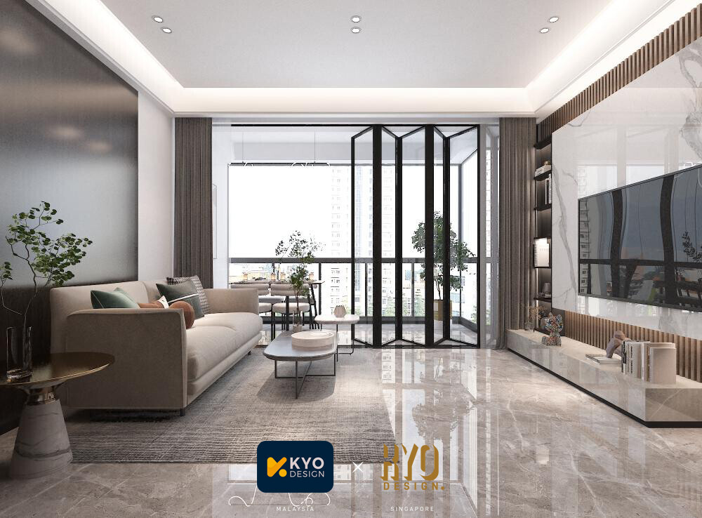 Sora Studios - Modern / Contemporary - Living Room - Resale Condo - $100,000