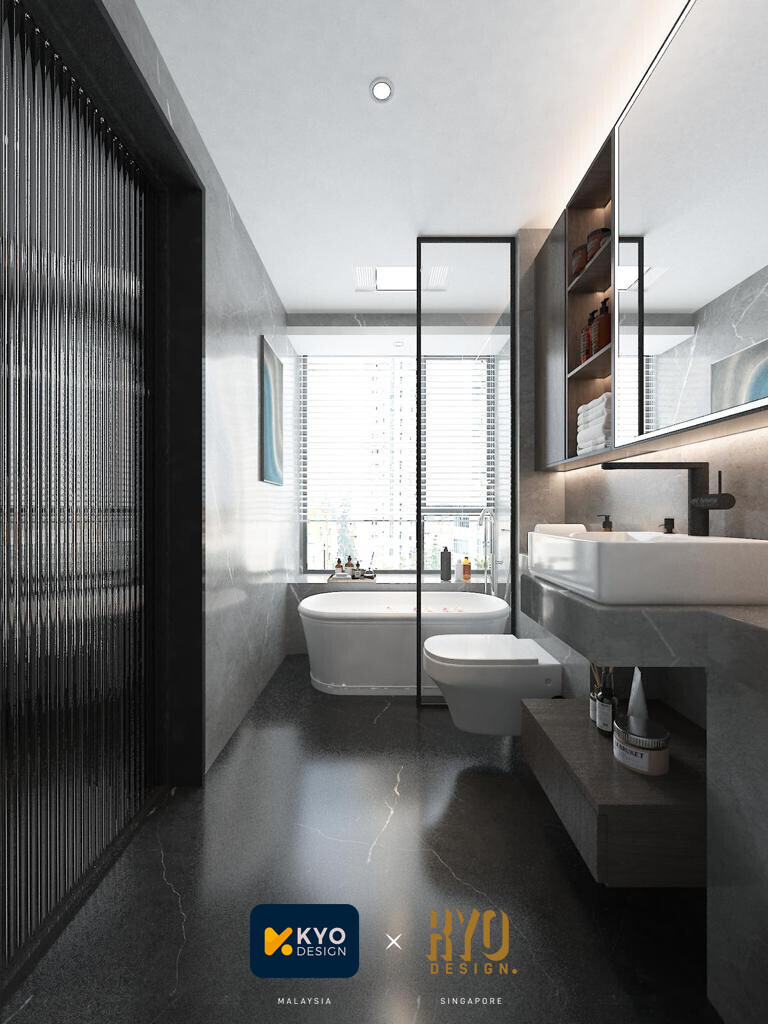 AC Vision Design - Modern / Contemporary - Bathroom - Resale Condo - $100,000