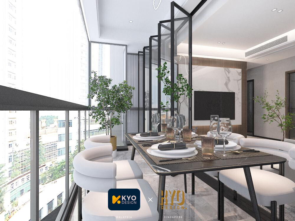 Blank Interior - Modern / Contemporary - Balcony - Resale Condo - $100,000