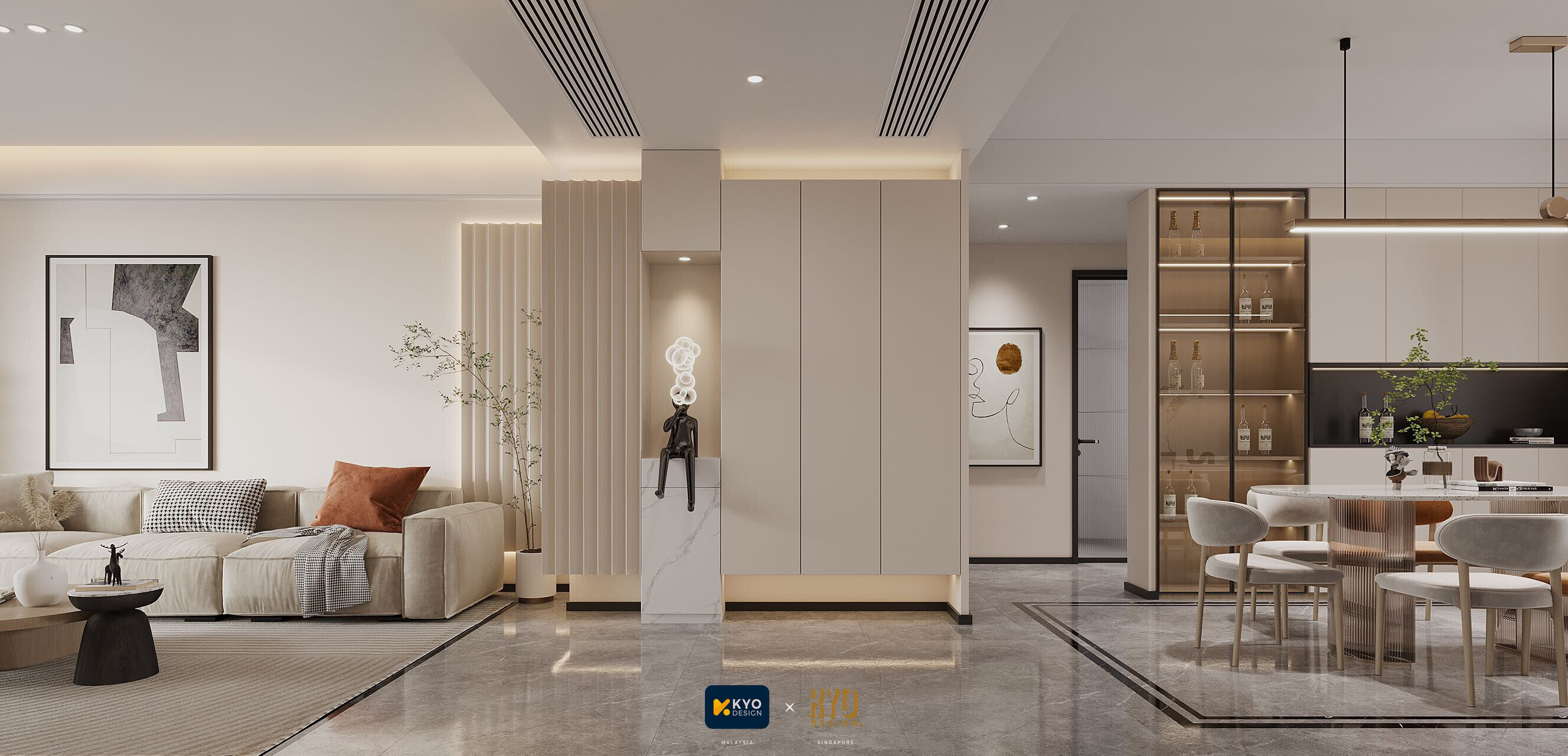 Kyo Design - Modern / Contemporary - Living and Dining Room - New Condo - $120,000