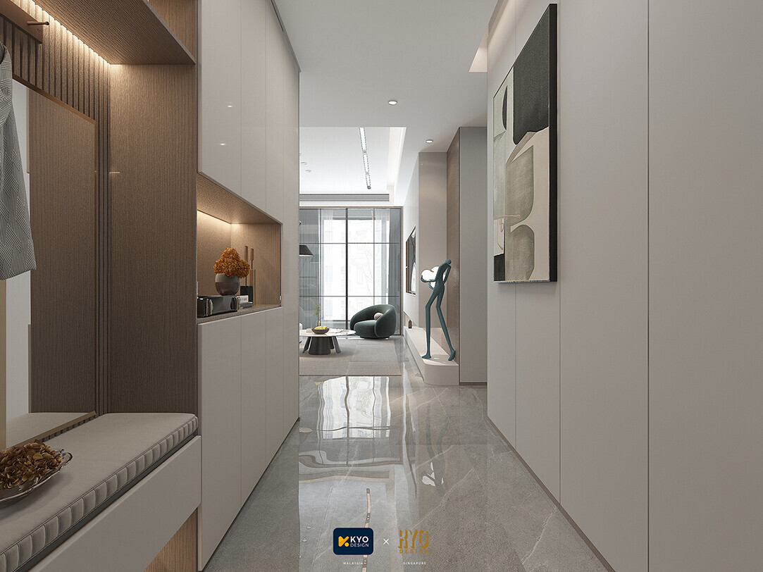 10 Concept Renovation - Modern / Contemporary - Foyer - New Condo - $190,000