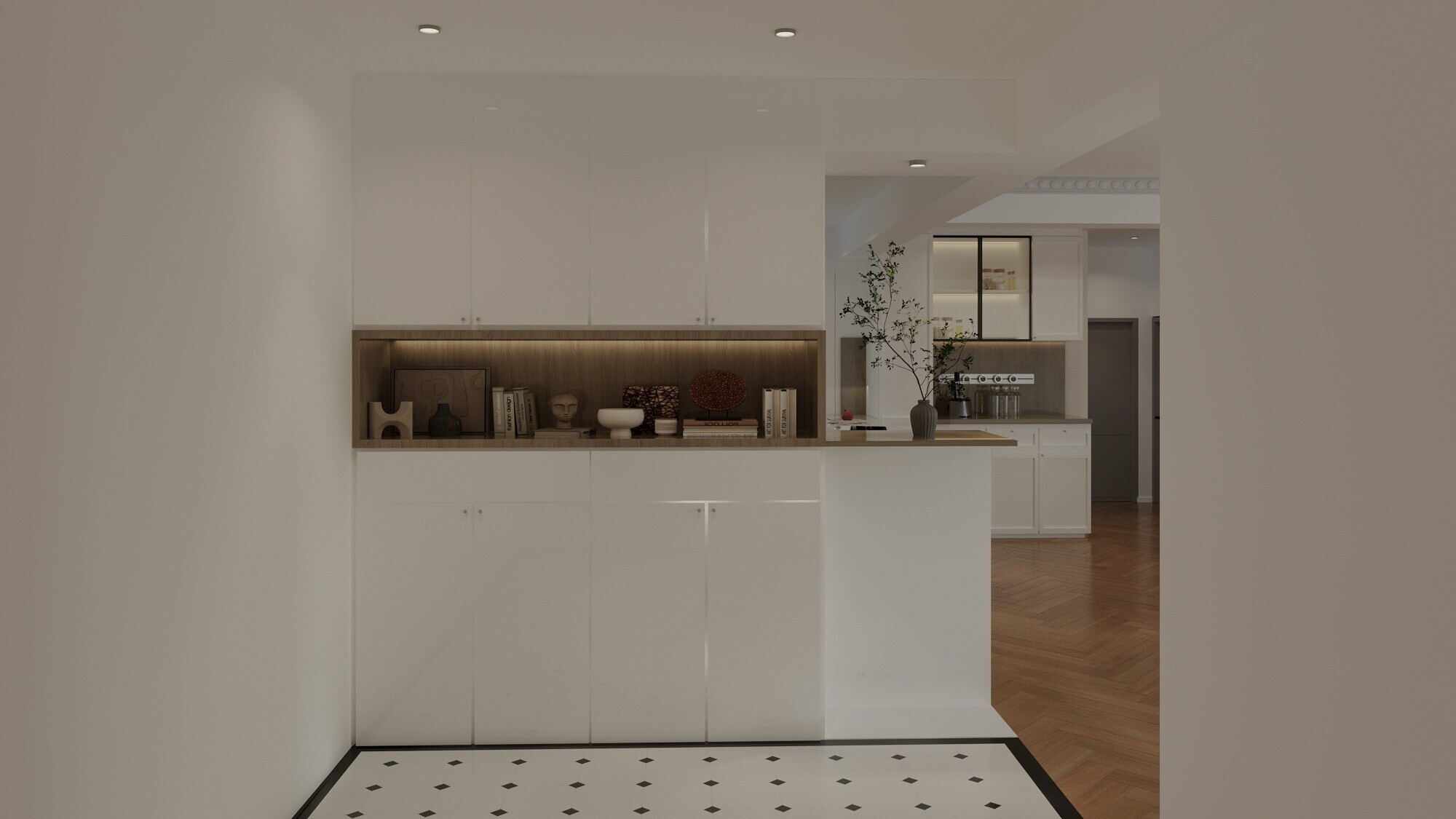 Saege - Modern / Contemporary - Entry Way - New HDB - $40,000