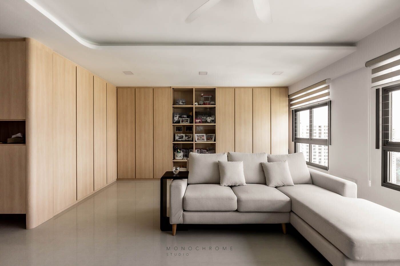 Ace Interior - Minimalistic / Scandinavian - Living Room - Resale HDB - $68,000