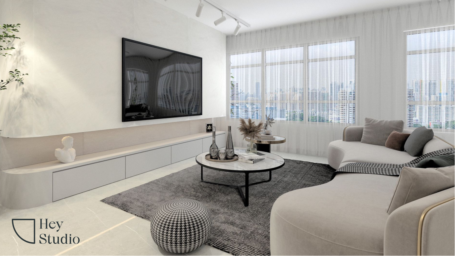Hey Studio - Modern / Contemporary - Living Room - Resale HDB - $58,000