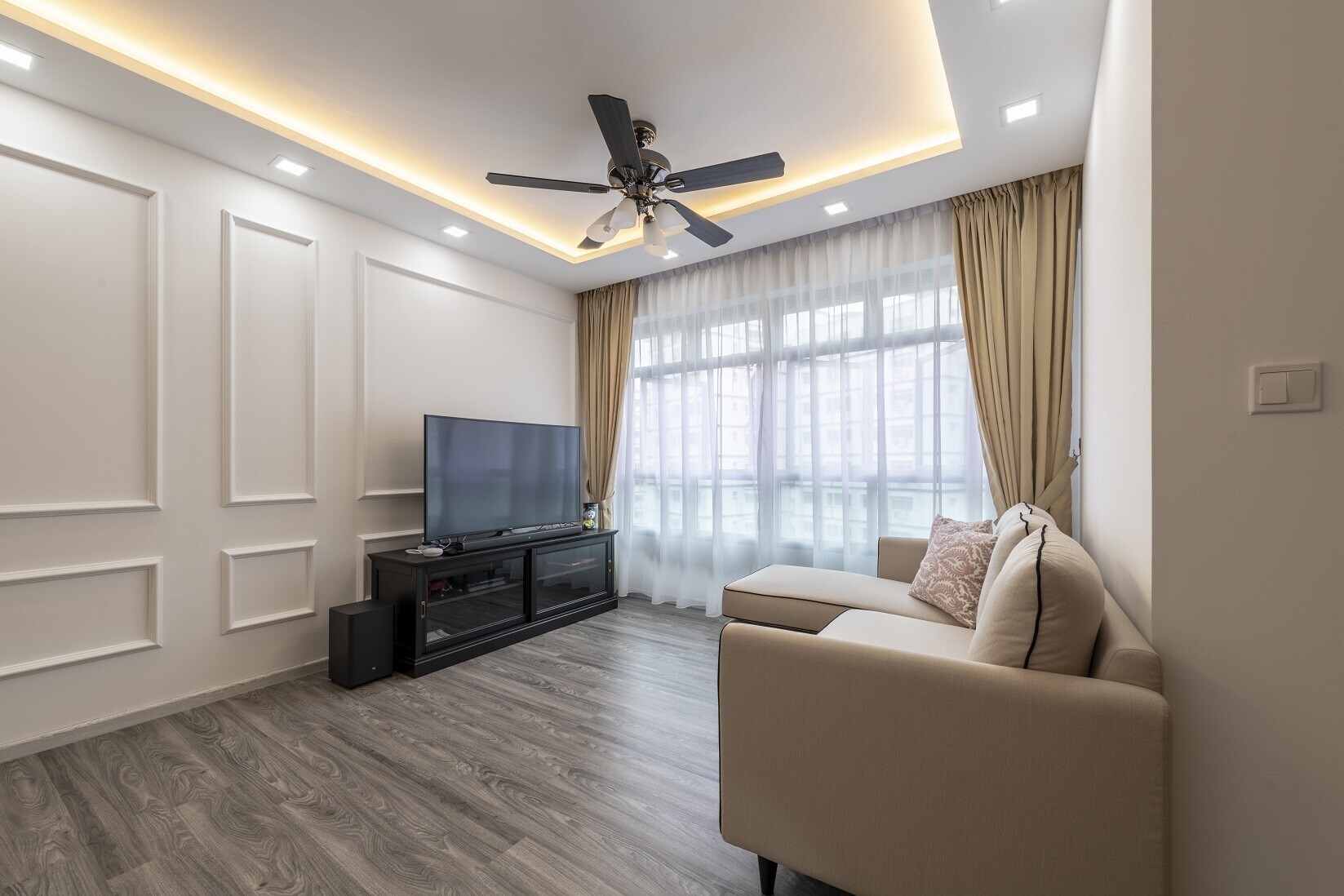 Chen’s Interior Studio - Artistic / Eclectic - Living Room - Resale HDB - $40,000