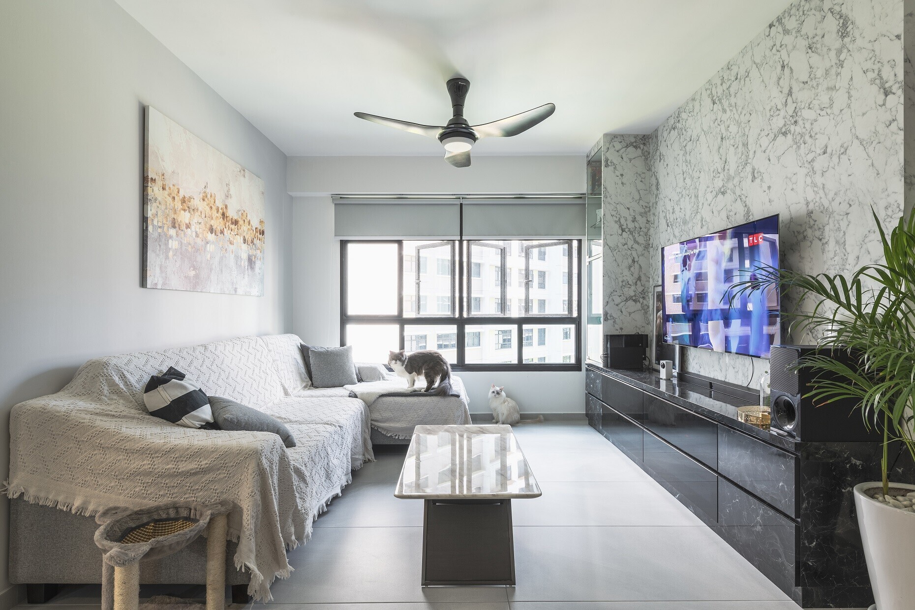 Mablle - Modern / Contemporary - Living Room - New HDB - $35,000