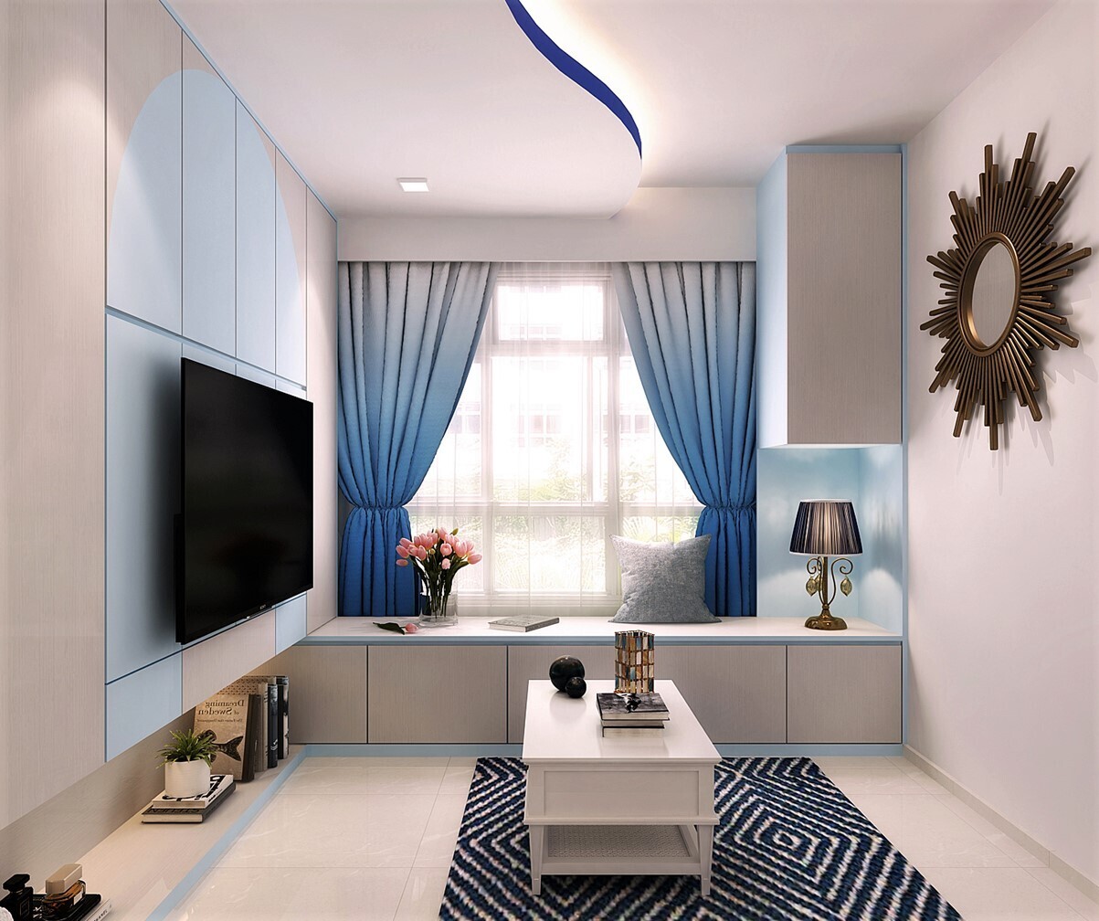 Dezign121 - Luxury / Glamorous - Living Room - Resale HDB - $24,000