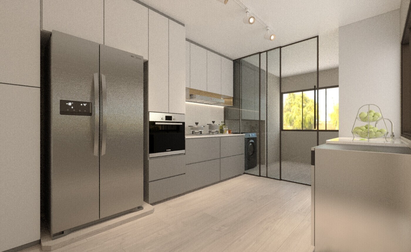 Interea - Modern / Contemporary - Kitchen - Resale HDB - $78,000
