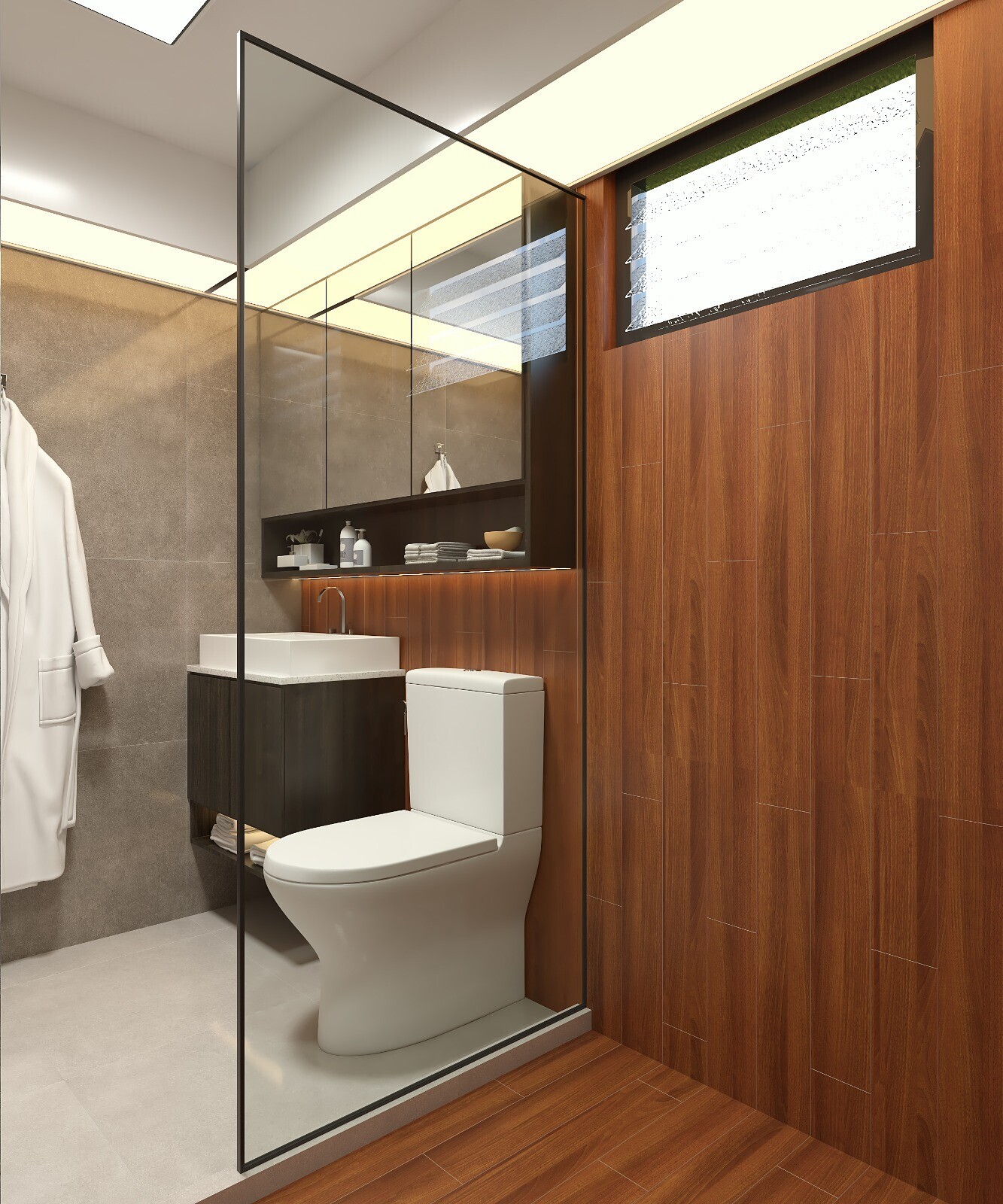 Mos Interior Design - Modern / Contemporary - Toilet - New HDB - $39,000