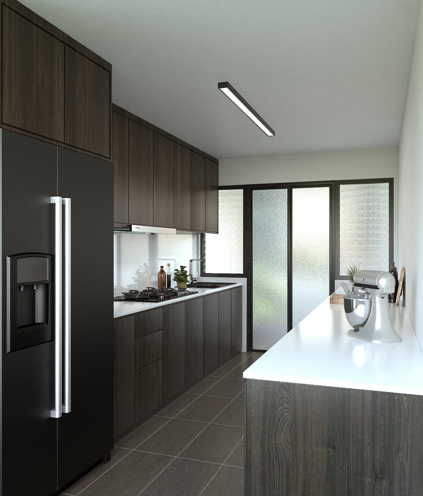 Mos Interior Design - Modern / Contemporary - Kitchen - New HDB - $39,000