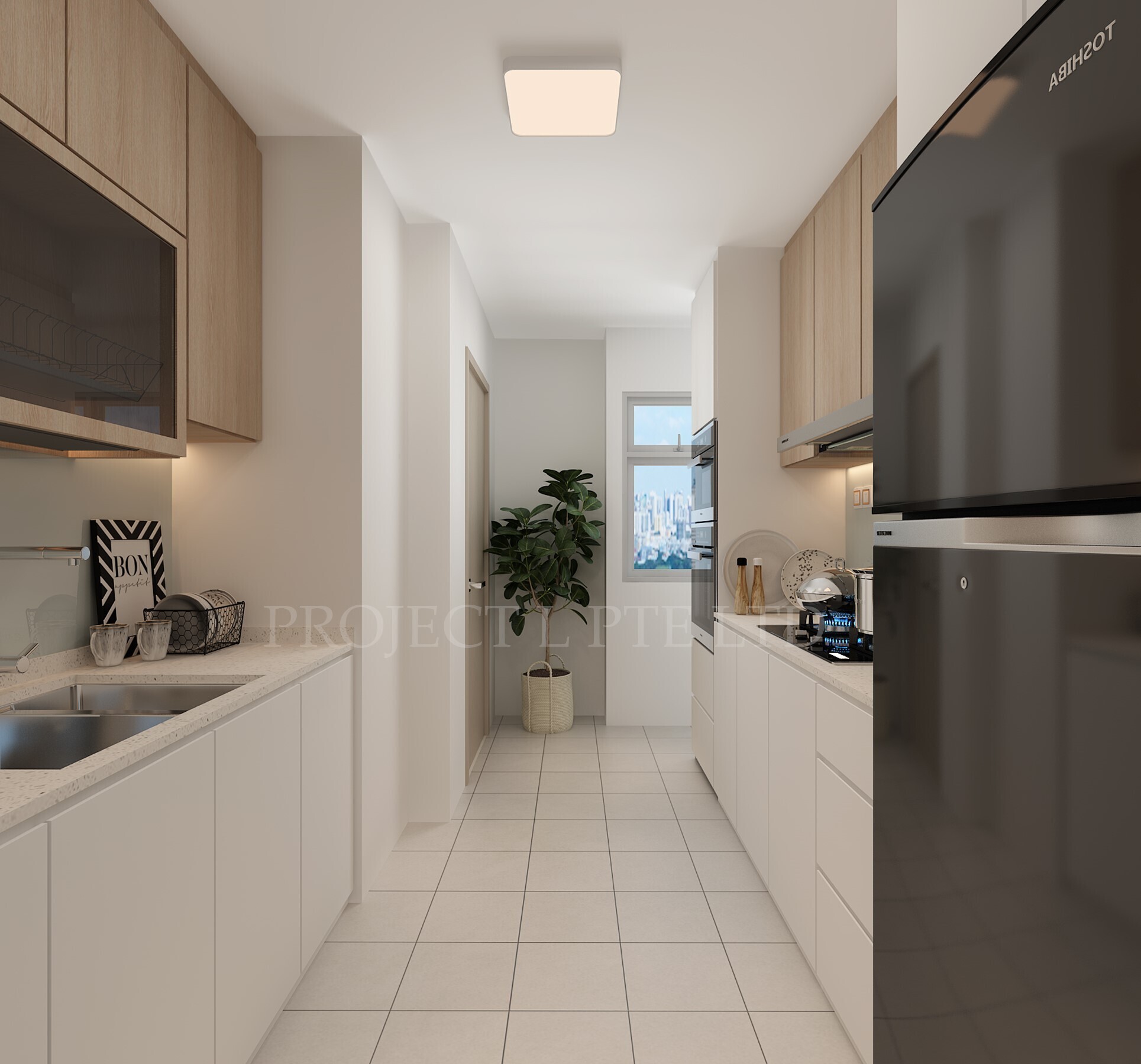 Mochiii Concept by Brixley - Minimalistic / Scandinavian - Kitchen - New Condo - $45,000