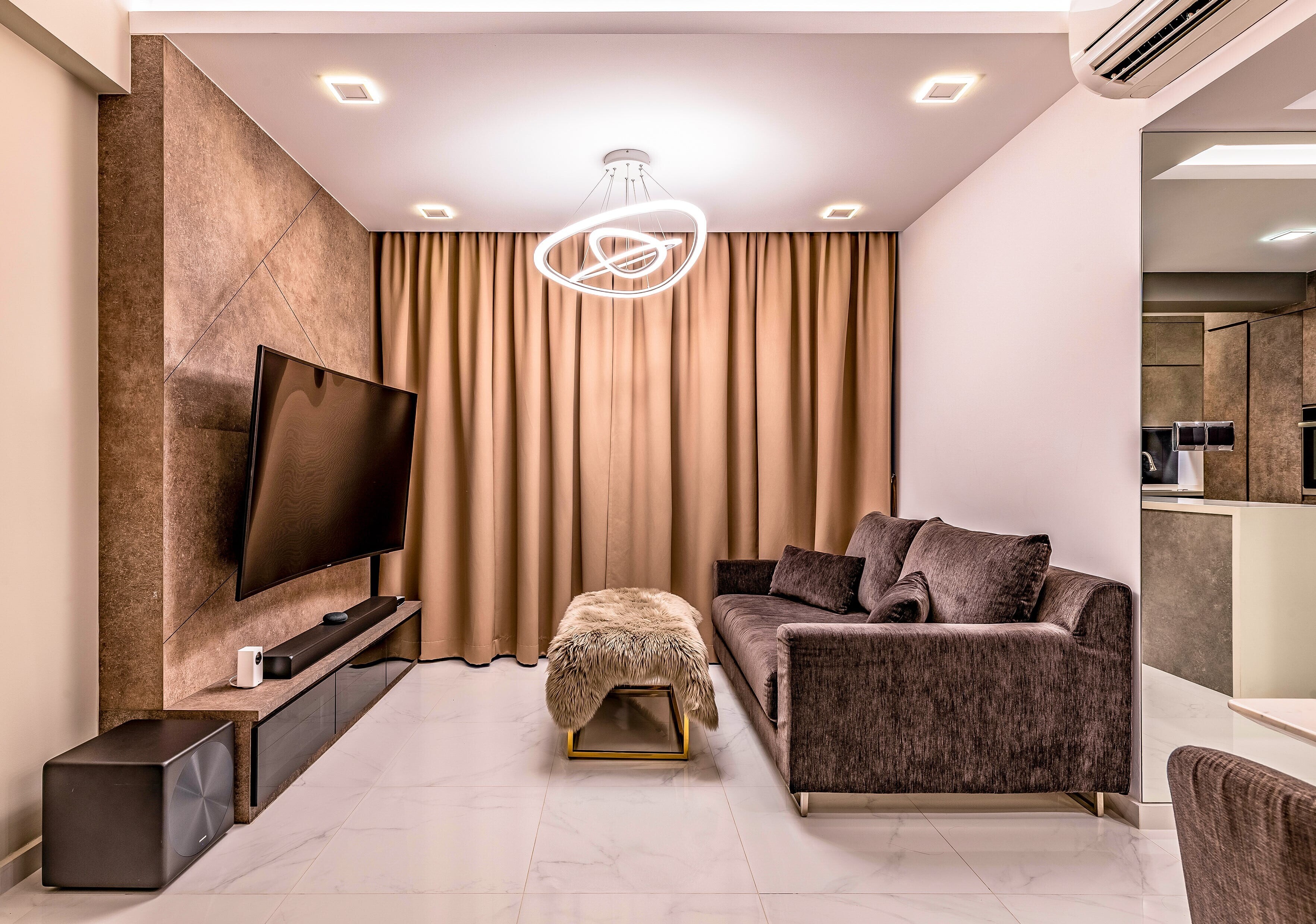Renologist - Modern / Contemporary - Living Room - Existing HDB - $30,000