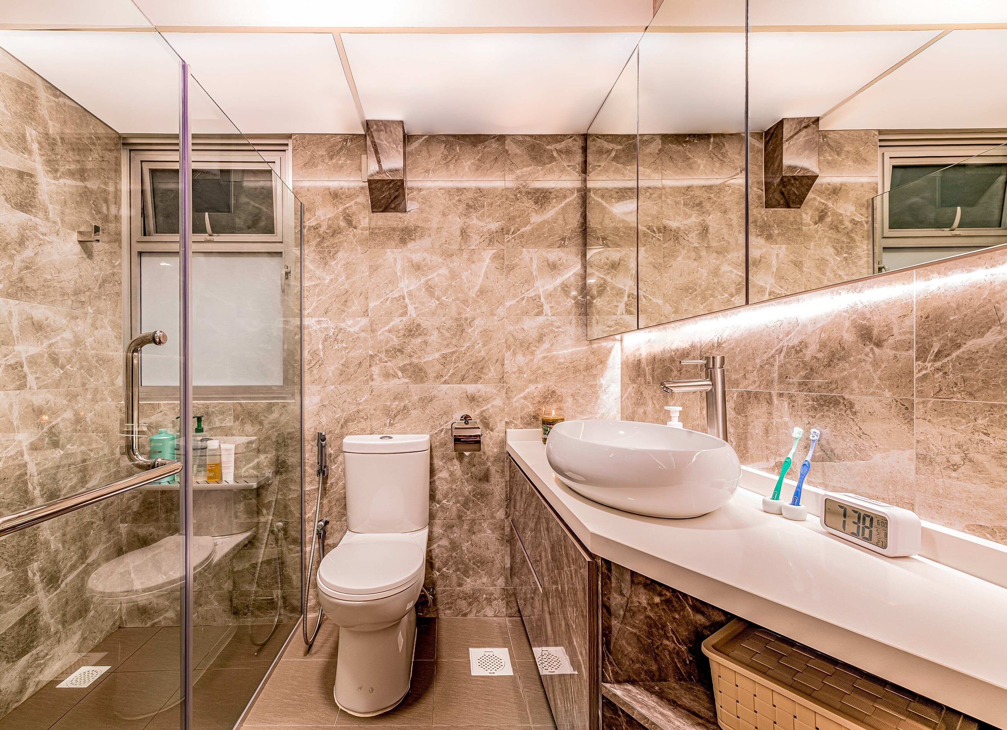 Lifesize Plans Singapore  - Modern / Contemporary - Bathroom - Existing HDB - $30,000