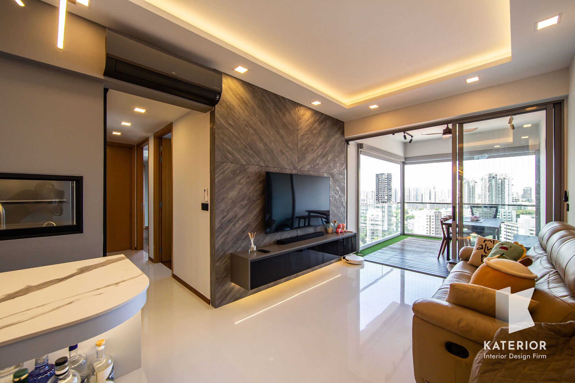 Katerior Design  - Modern / Contemporary - living - Resale Condo - $80,000
