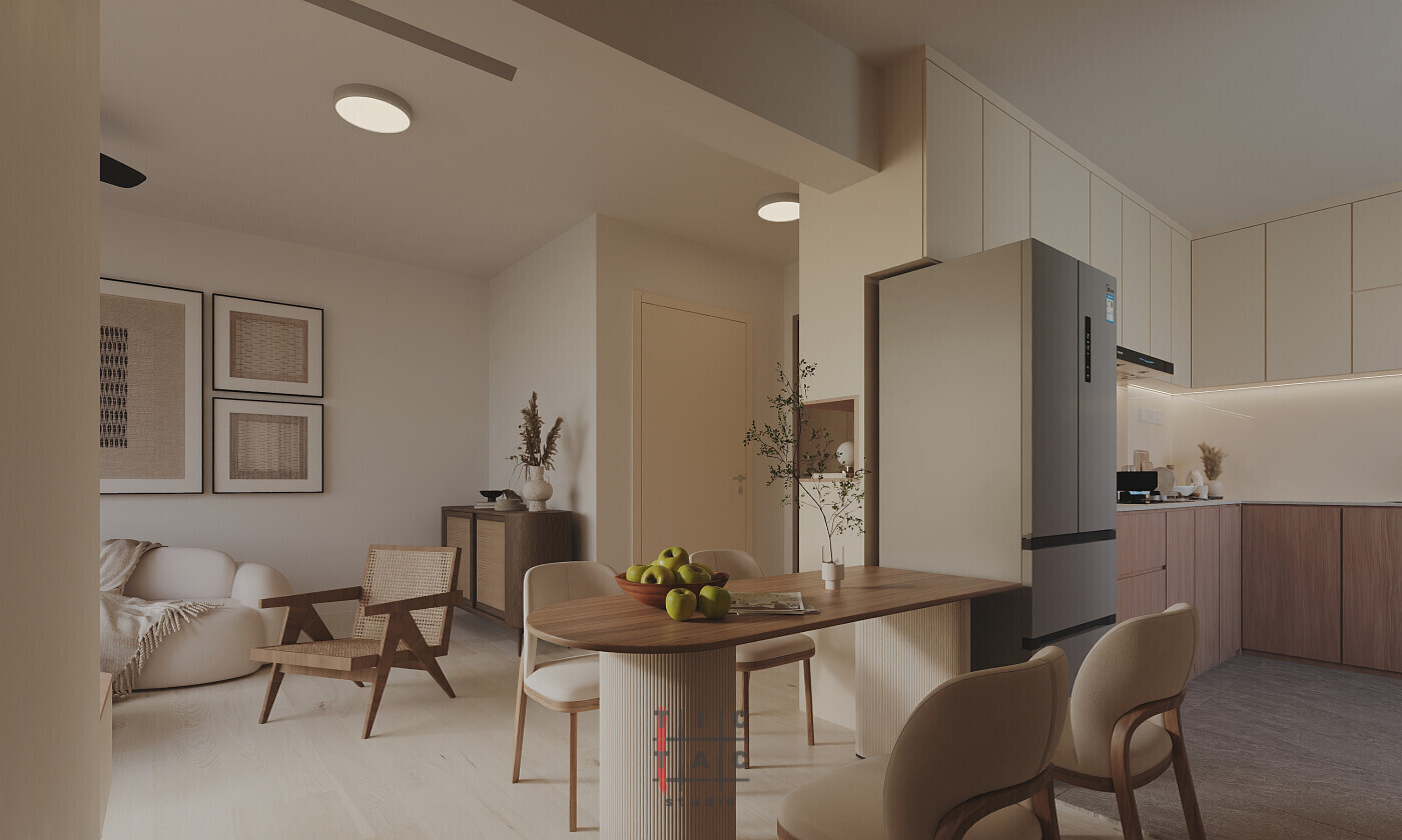 Dimore Studio - Minimalistic / Scandinavian - Dining area - New HDB - $30,000