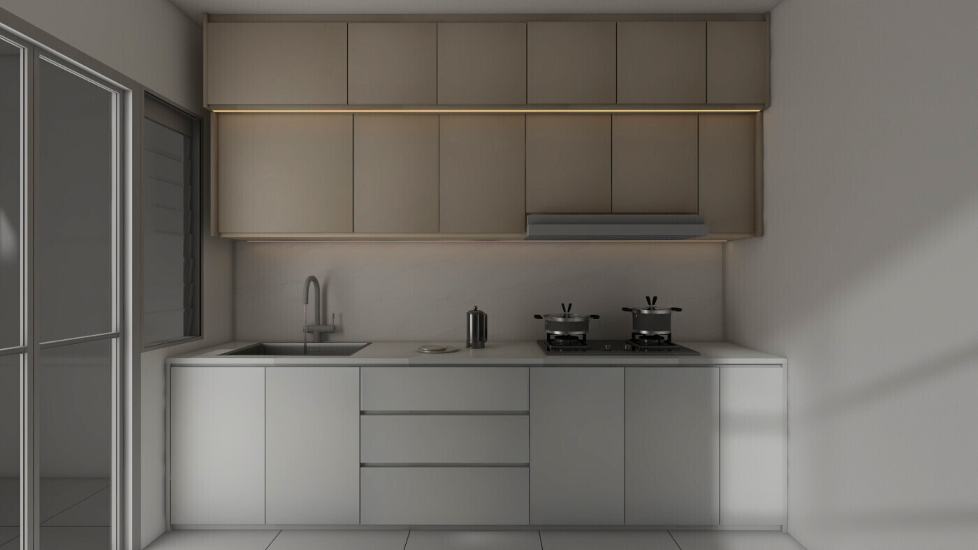 Kwang Fong Design - Modern / Contemporary - Kitchen - Resale HDB - $40,000