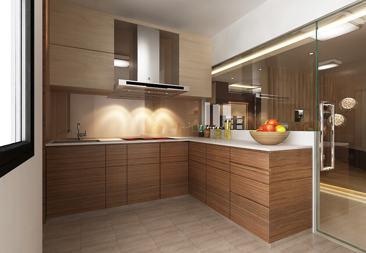 Mr Designer Gallery - Modern / Contemporary - Kitchen - Resale HDB - $150,000