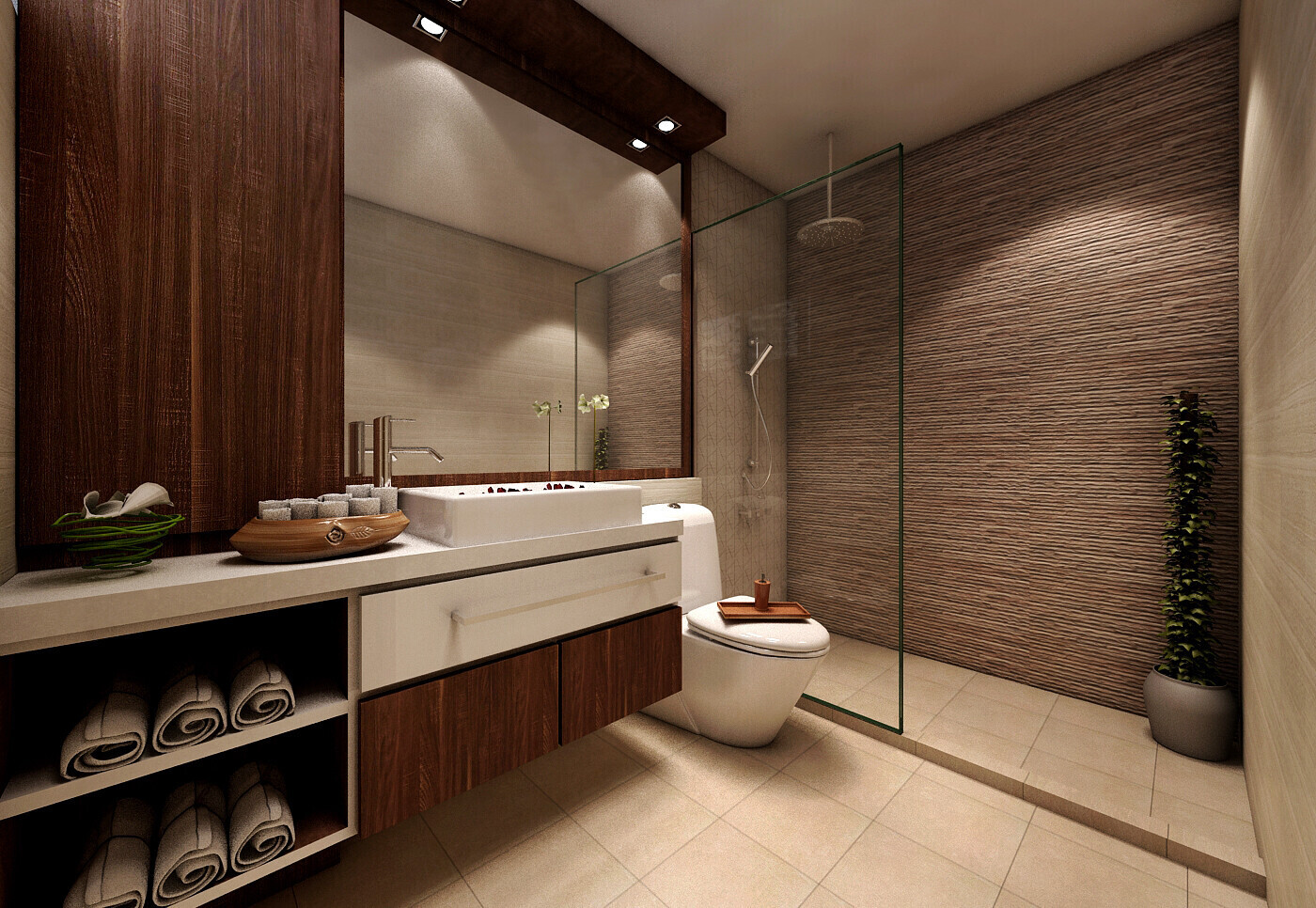 Modern Living  - Modern / Contemporary - Bathroom - Resale HDB - $150,000