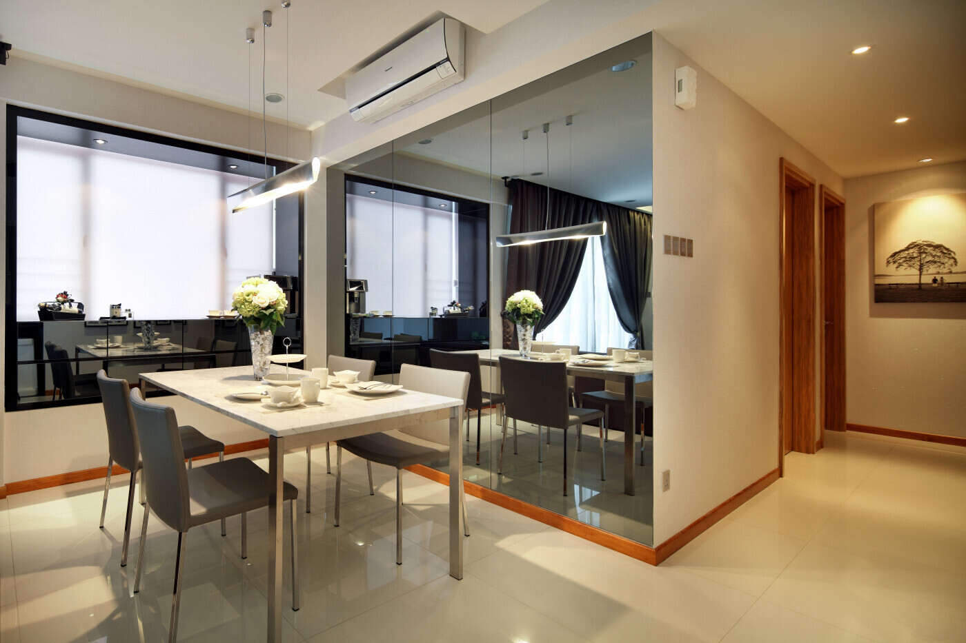 Home Hut Interior - Modern / Contemporary - Dining area - Existing Condo - $70,000