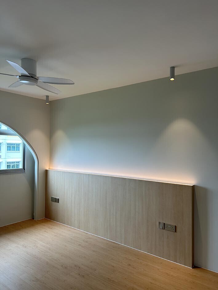 Project Focal - Minimalistic / Scandinavian - Master Bedroom - Resale HDB - $40,000