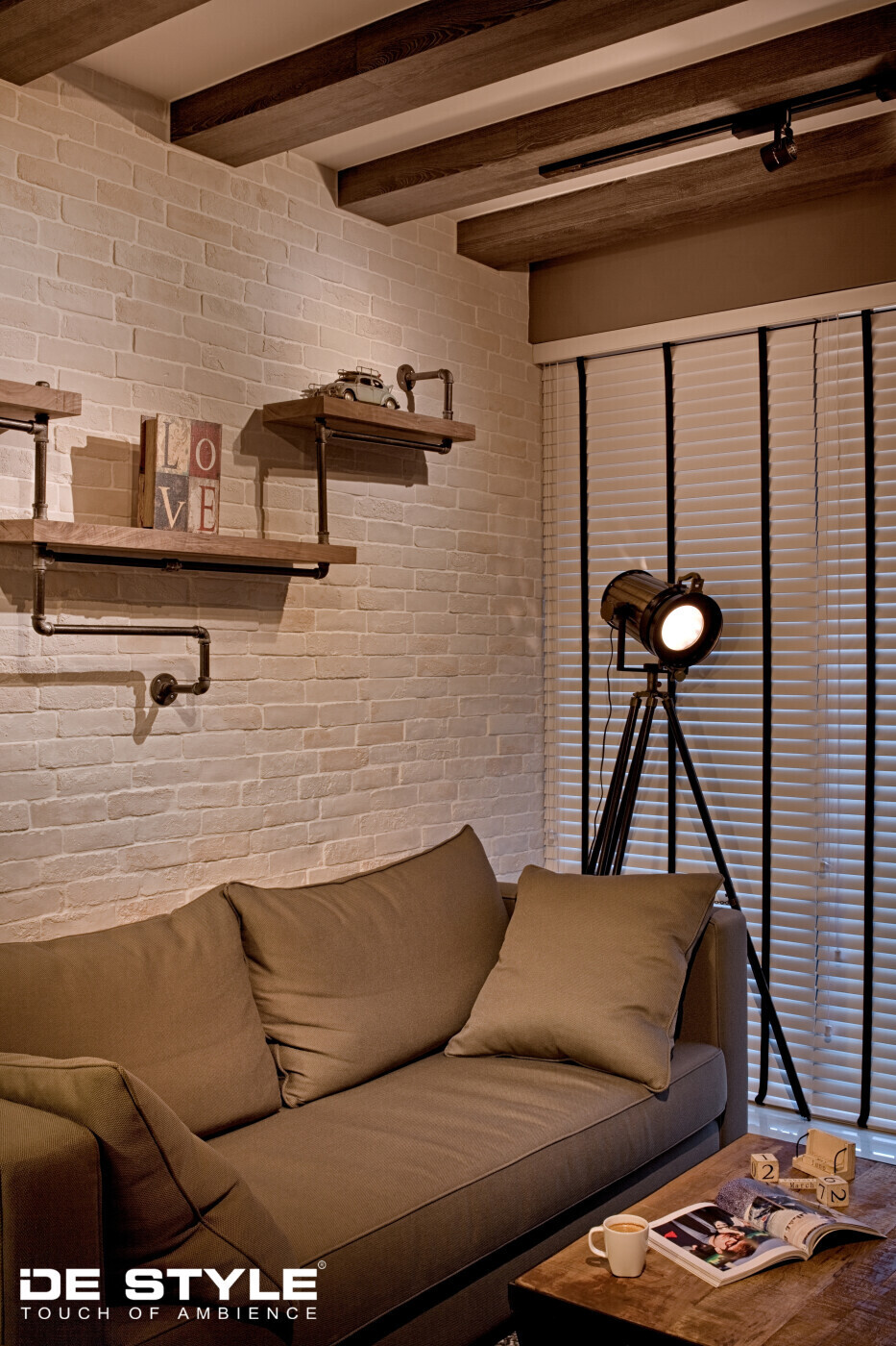 Cozy Ideas - Industrial / Raw - Living Room - New Condo - $69,998