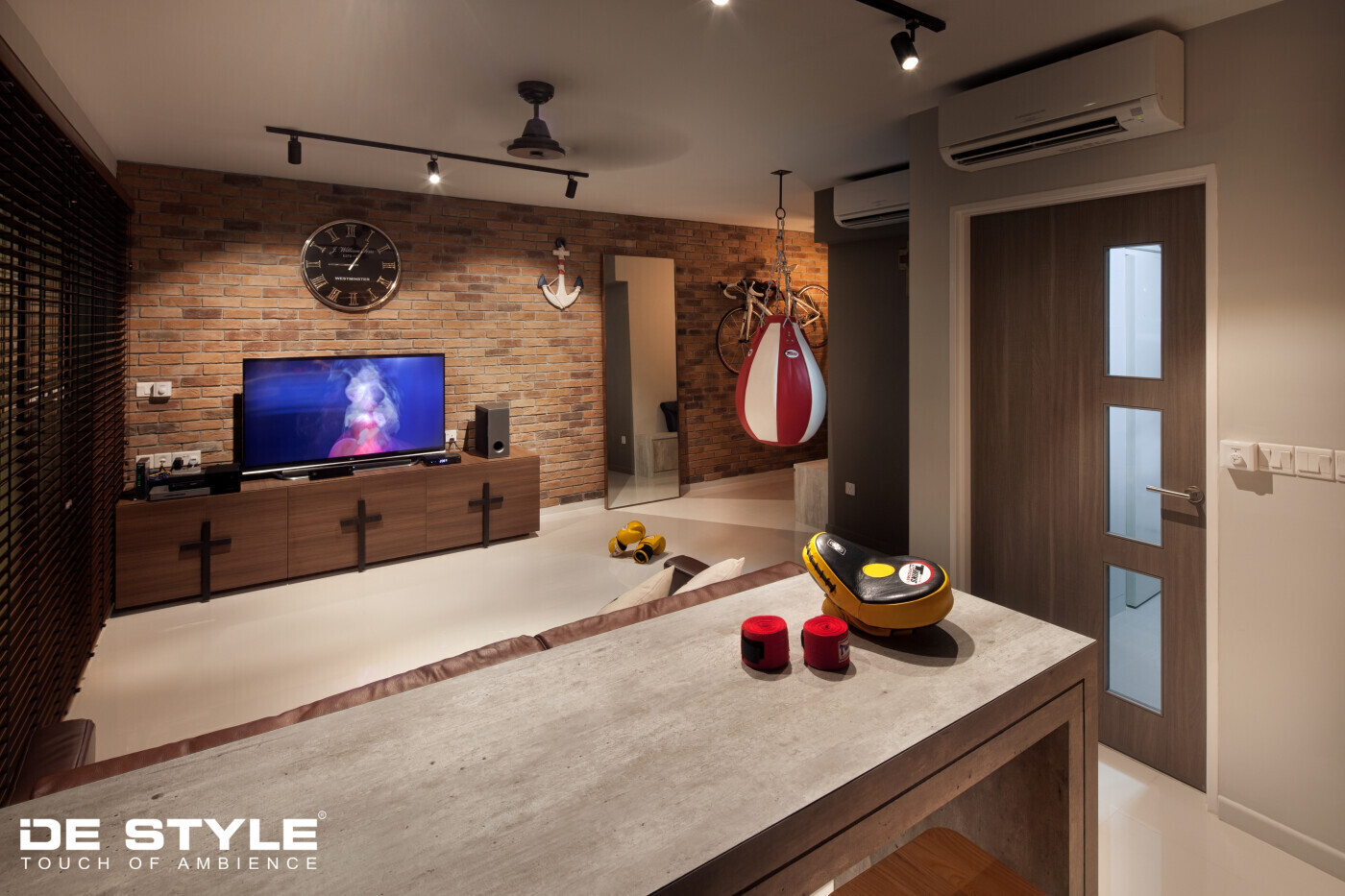 De Style Interior - Industrial / Raw -  - New HDB - $65,000