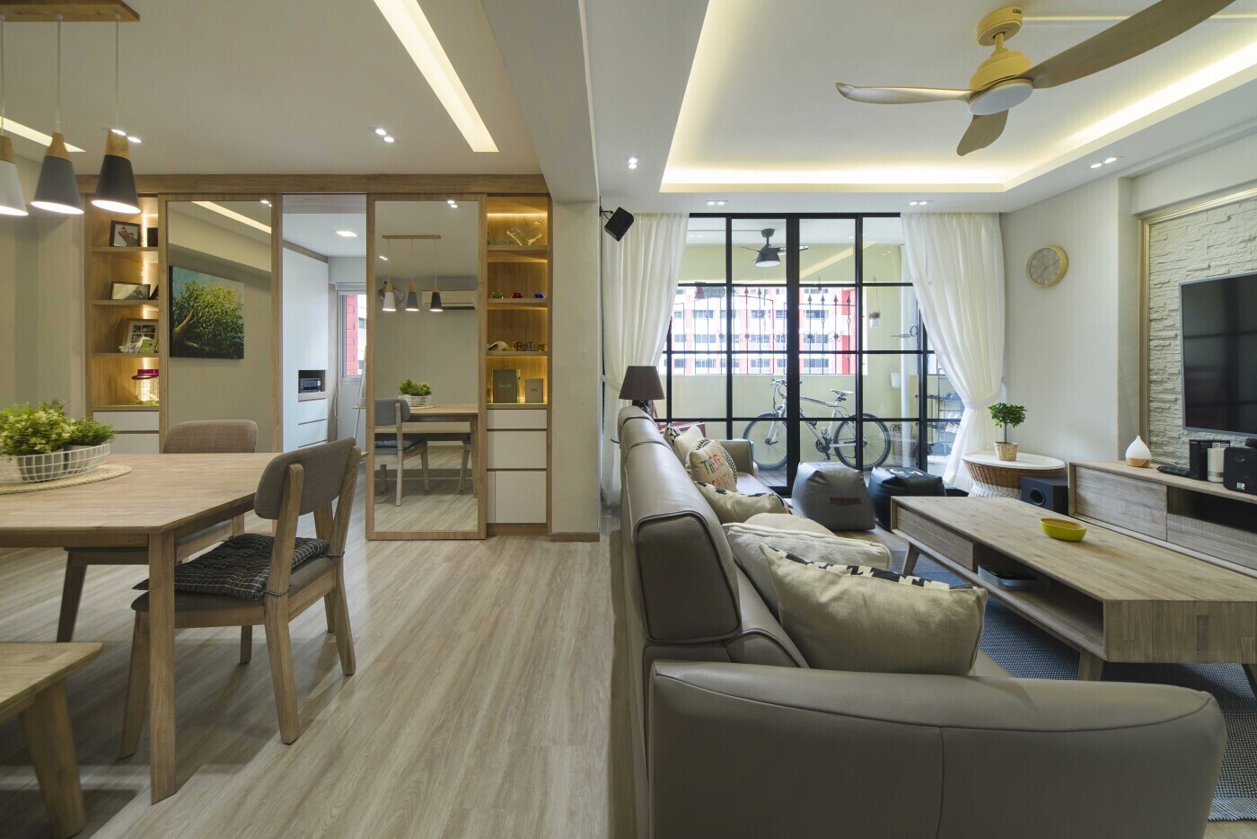Mr Designer Studio - Modern / Contemporary - Living - Resale HDB - $28,000