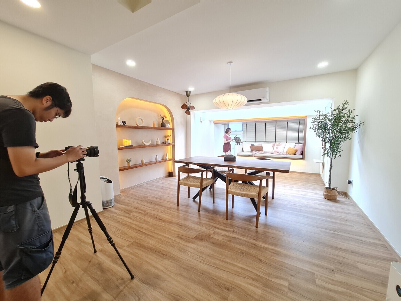 Zxdesign - Minimalistic / Scandinavian - Dining - Resale HDB - $120,000