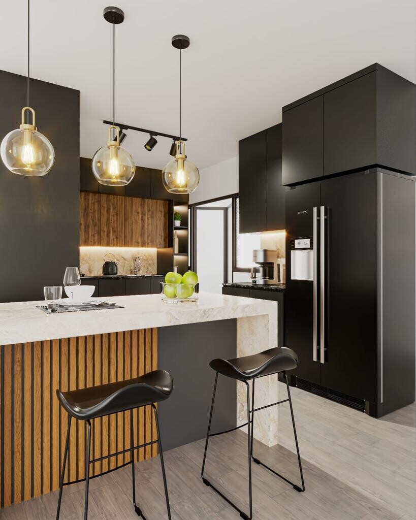 Dec Studio  - Minimalistic / Scandinavian - Kitchen - Resale HDB - $50,500