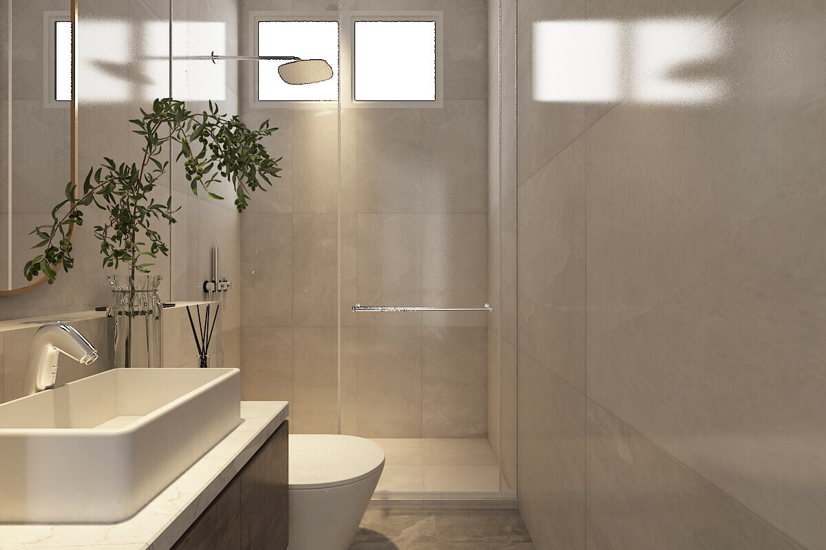 Essence Interior Design  - Modern / Contemporary - COMMON BATHROOM - Resale HDB - $68,000