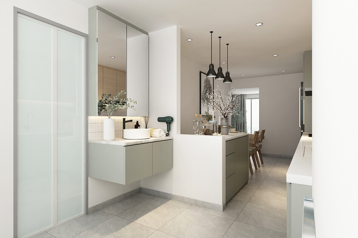 Origin Interior  - Modern / Contemporary - YARD - Resale HDB - $60,000