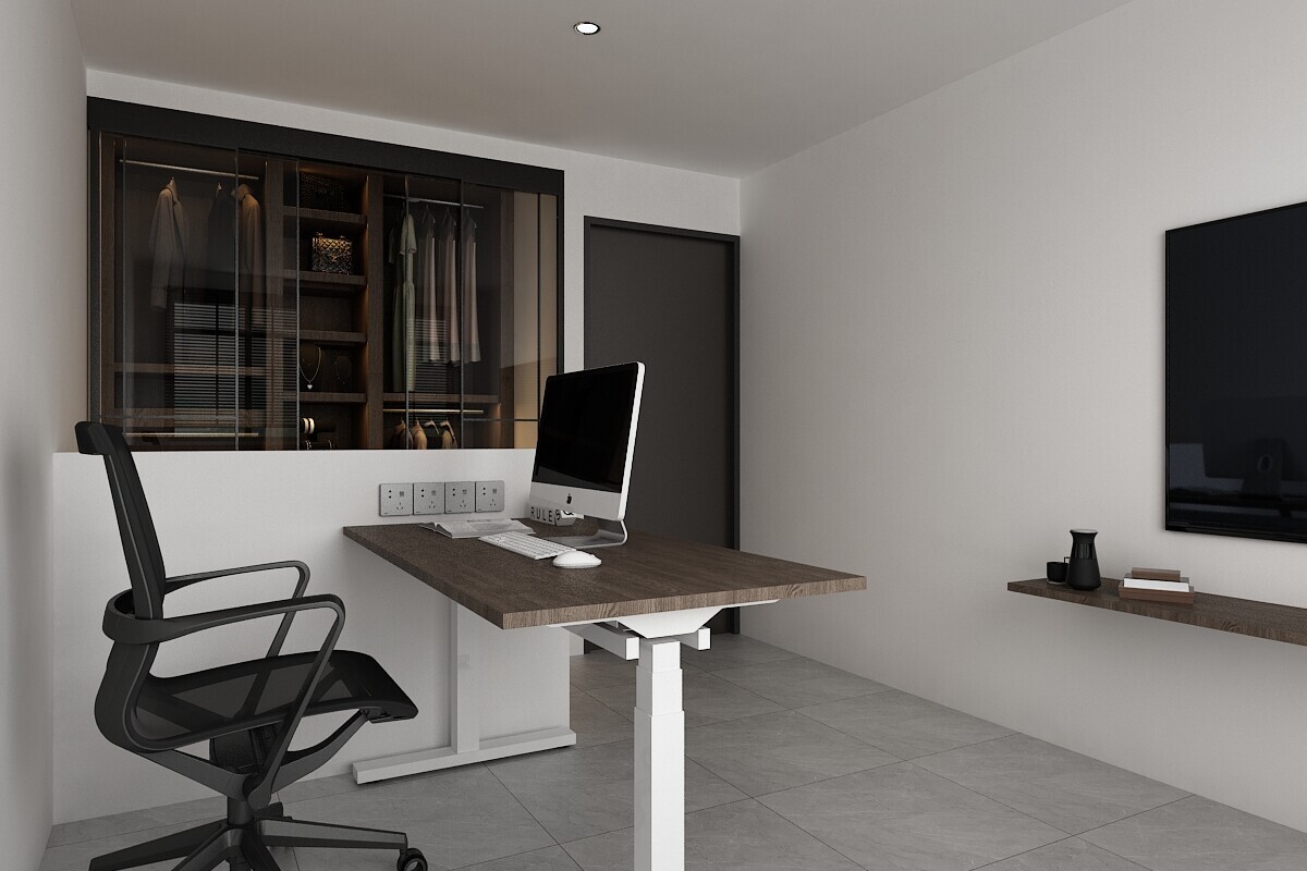 Interior Artist - Modern / Contemporary - MASTER BEDROOM - Resale HDB - $60,000