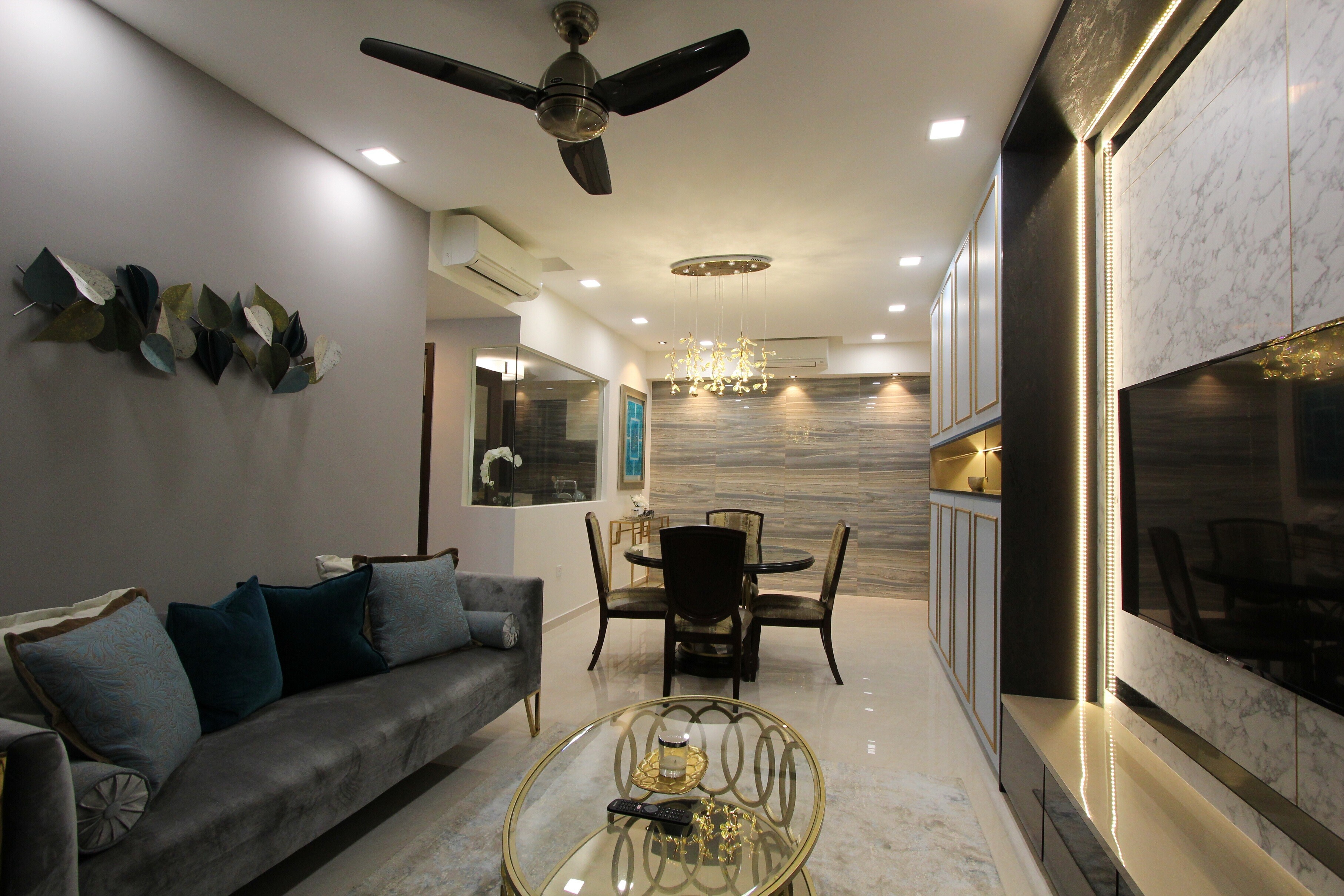 June Interior Design - Modern / Contemporary - Living Room - New Condo - $40,000