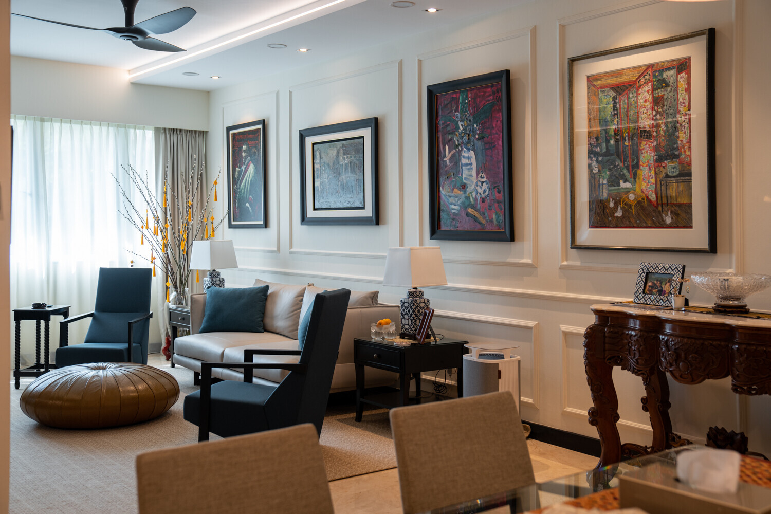 Design 4 Space - Retro / Vintage - living - Resale Condo - $140,000