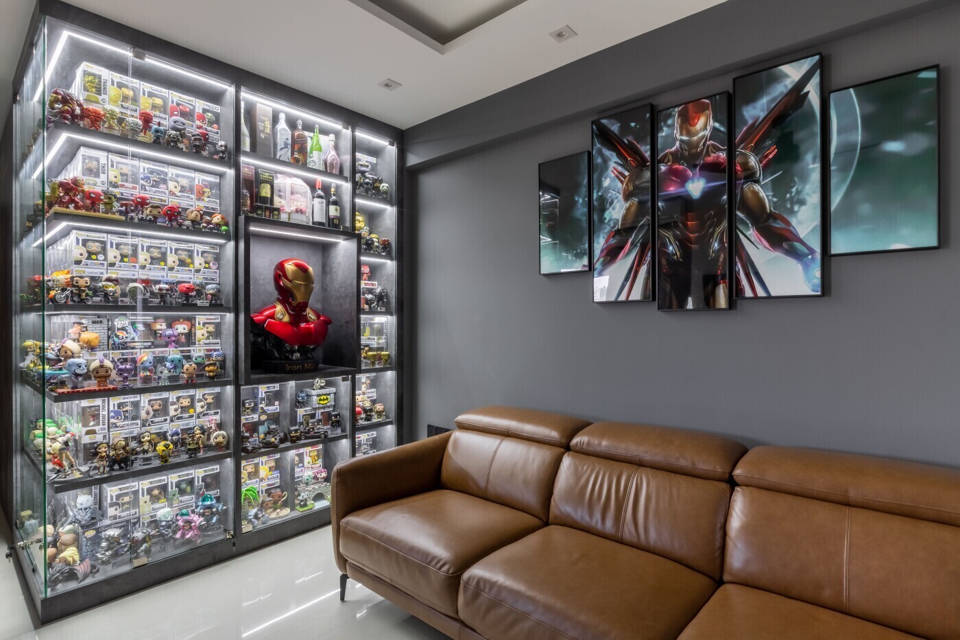 Xcepcion Studio - Luxury / Glamorous - Toy Cabinet - New HDB - $65,000